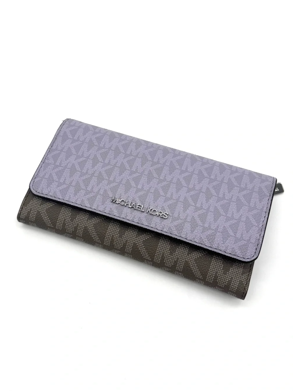 Michael Kors Large Jet Set Travel Trifold Wallet - Lilac